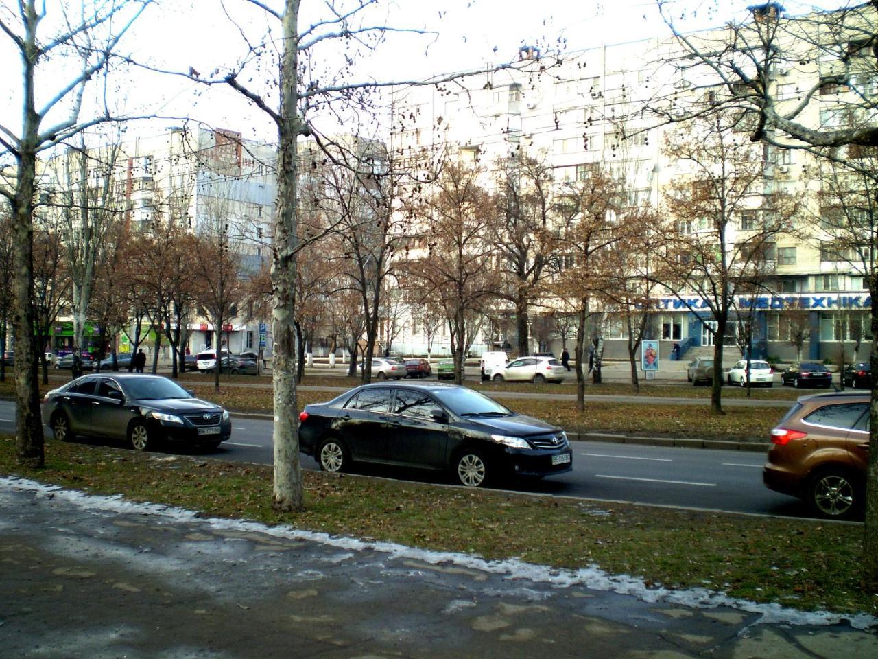 Мини Студия Проспект Центральный 124А, Wi-Fi, 1 Диван 3 Этаж 9 Этажного Дома Mîkolaiiv Exterior foto